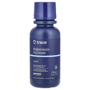 Trace Liquid Magnesium Glycinate, Lemon Line, 8 fl oz (237 ml)