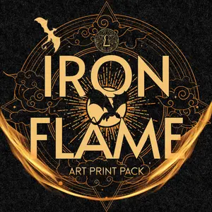 Iron Flame Art Print Pack Iron Flame Art Print Pack