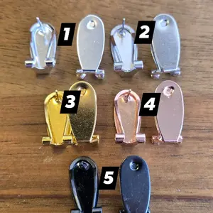 Hinge Earring Posts (20 PAIR)