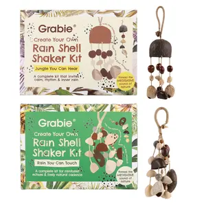 Grabie Create Your Own Rain Shell Shaker Kit, TiktokShopSpringGlowUp, RefreshedLook