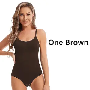 Women Shapewear Seamless Slimming Lifter Shaper Smooth Out Bodysuit Open Crotch High Elastic Body Suits Made From Spandex And Polyamide