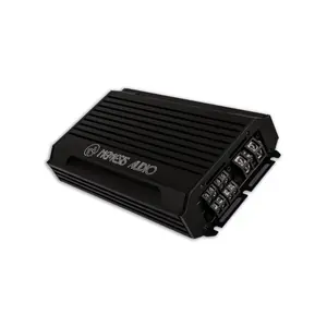 Nemesis NANO-1800X4D 4 Channel Amplifier 150Wx4CH @ 4-Ohm 225Wx4CH @ 2-Ohm 450Wx2CH @ 4-Ohm Bridged 40-400Hz Frequency Response