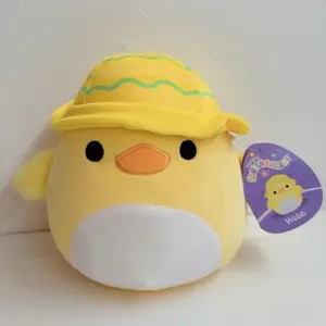 Squishmallows 2026 Easter Squad 8" Webb the Chick Plush Toy