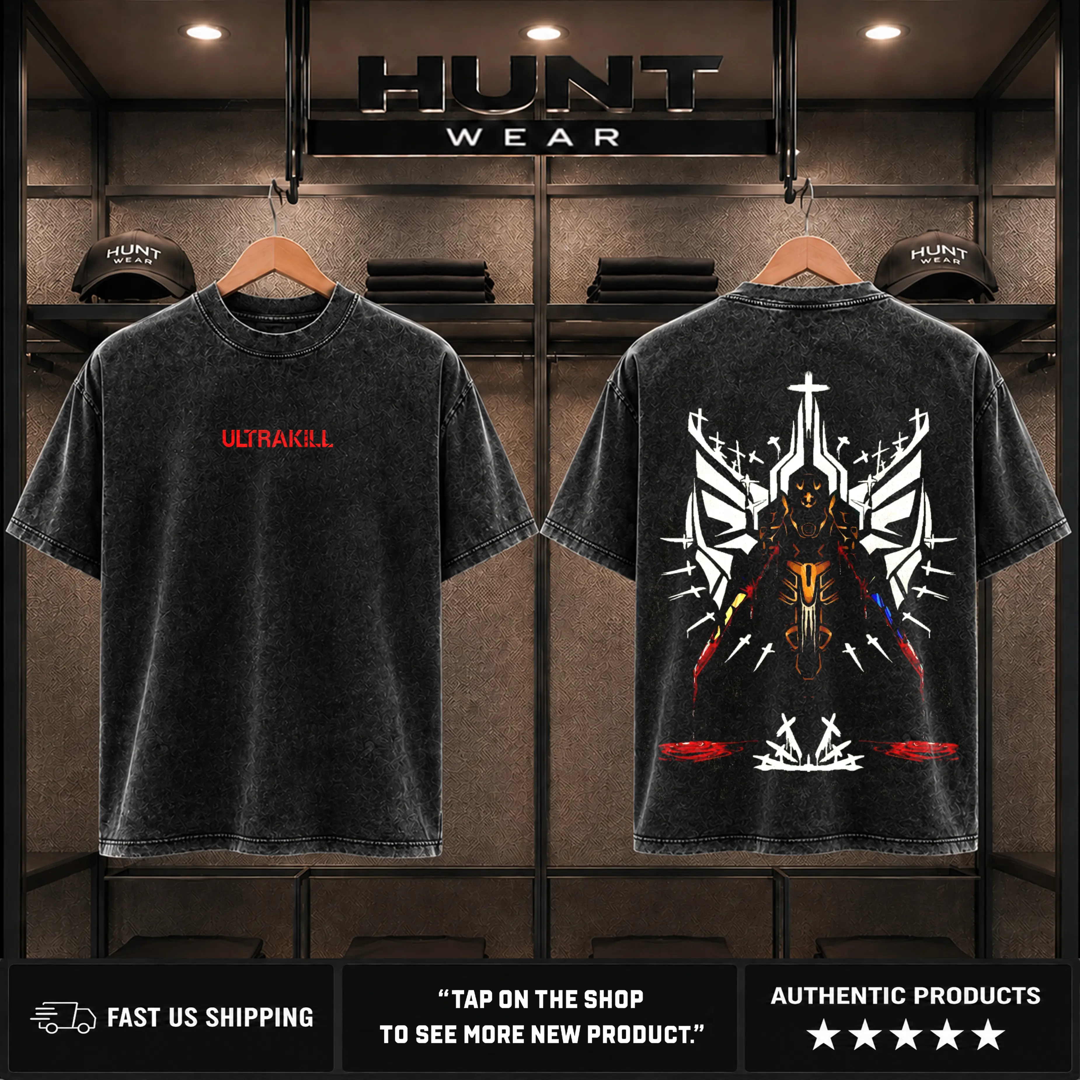 Ultrakill Video Game s1 Washed T-Shirt, Sweater, Hoodie , Indie FPS Game Shirt, Gift For Game Fan, Streetwear Clothes