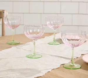 Ode to Color by Lori Weitzner S/4 Petal Glasses