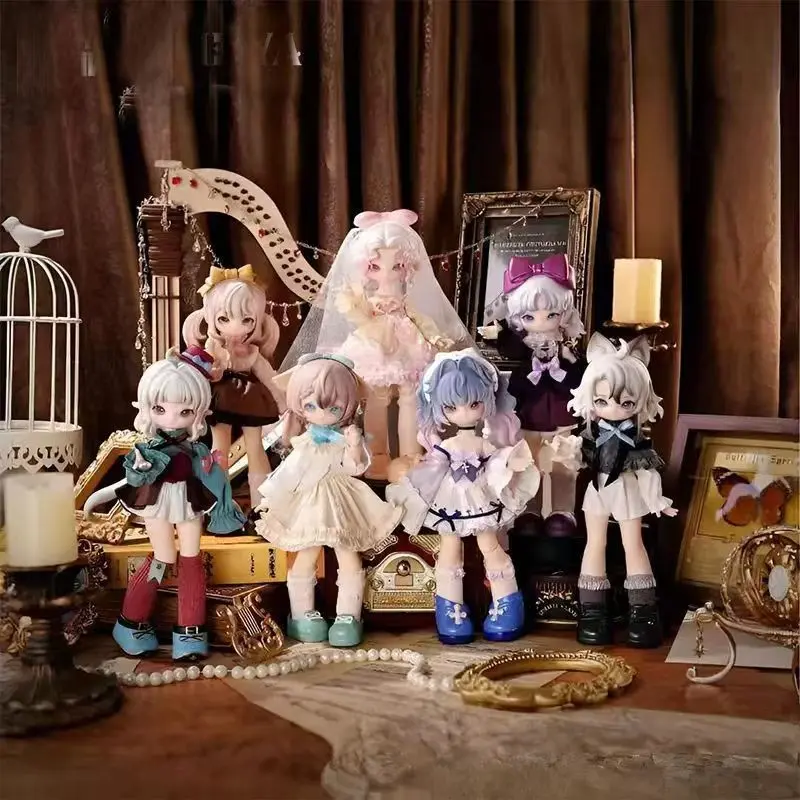 MISYA Museum of the Weird Series 1/8 Scale BJD Doll Blind Box, Collectibles with Full Joint Movement, 1/8 Scale Display, Blind Bag Fashion Dolls & Accessories, Secret Rare 1/144