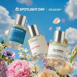 Clean Laundry, Dossier, Unisex Perfume Bundle, 3x50ml, Eau de Parfum, Musky Musk, Blue Breeze, Airy Linens