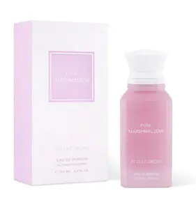 GULF ORCHID Pink Marshmallow Eau de Parfum, Sweet Vanilla & Marshmallow Scent, 100ml Long-lasting Daily Wear EDP Fragrance for Women, Daily Wear Perfumes