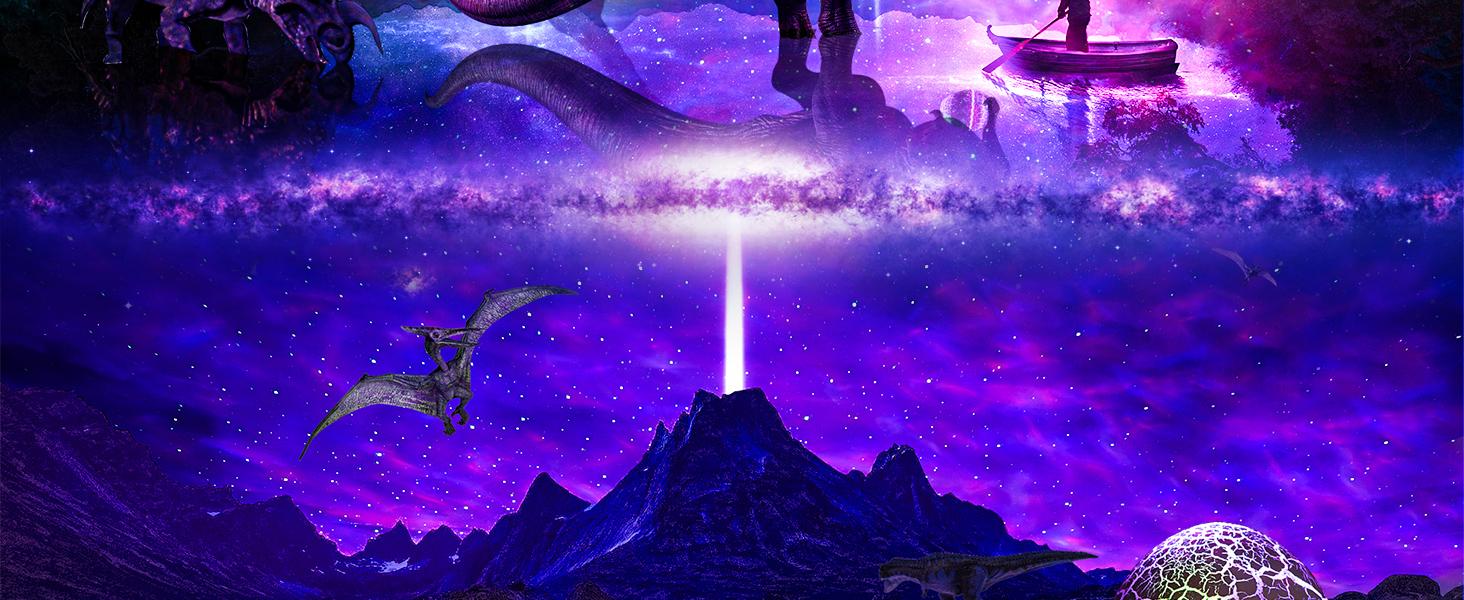 Rossetta Star Projector,Galaxy Projector for Bedroom,Remote Control & White Noise Bluetooth Speaker,LED Night Lights for Kids Room,Christmas decor