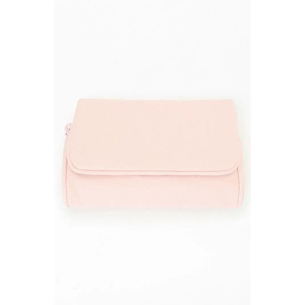 John Galt Women's Pink Makeup Bag