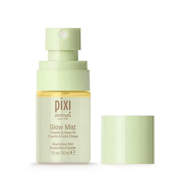 Pixi Mini Glow Face Mist Spray, Daily Moisture Nourishing Skincare Mist for Hydration