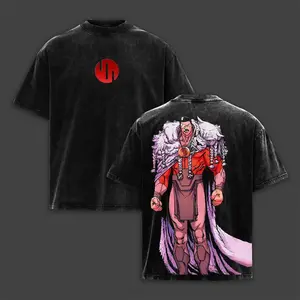 "Thragg The Conqueror" Viltrumite War - Invincible Comic Double Printed Oversize Lightweight Acid Washed Tee TV Series Graphic Tee T-Shirt, Vintage Oversized Streetwear Heavy Cotton Tee, Gift For Fans Merch