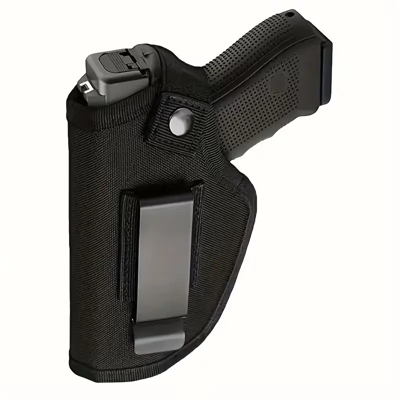 Unisex Concealment Handgun Holster - 380 Caliber, 9mm Universal IWB/OWB Belt Clip Holster for Right/Left Carry, Secure Fit, Fits 23,26,27,42 & Similar Models for Hunting, Hiking, Light Outdoor
