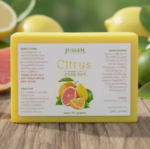 Lemon Citrus Soap- Citrus Facial Soap Bar