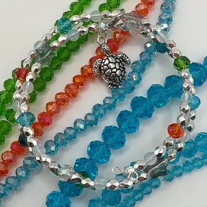 “Below the Surface” KimMeVibe Special Collection Bracelet ALL Proceeds donated to turtle rescue and rehabilitation center