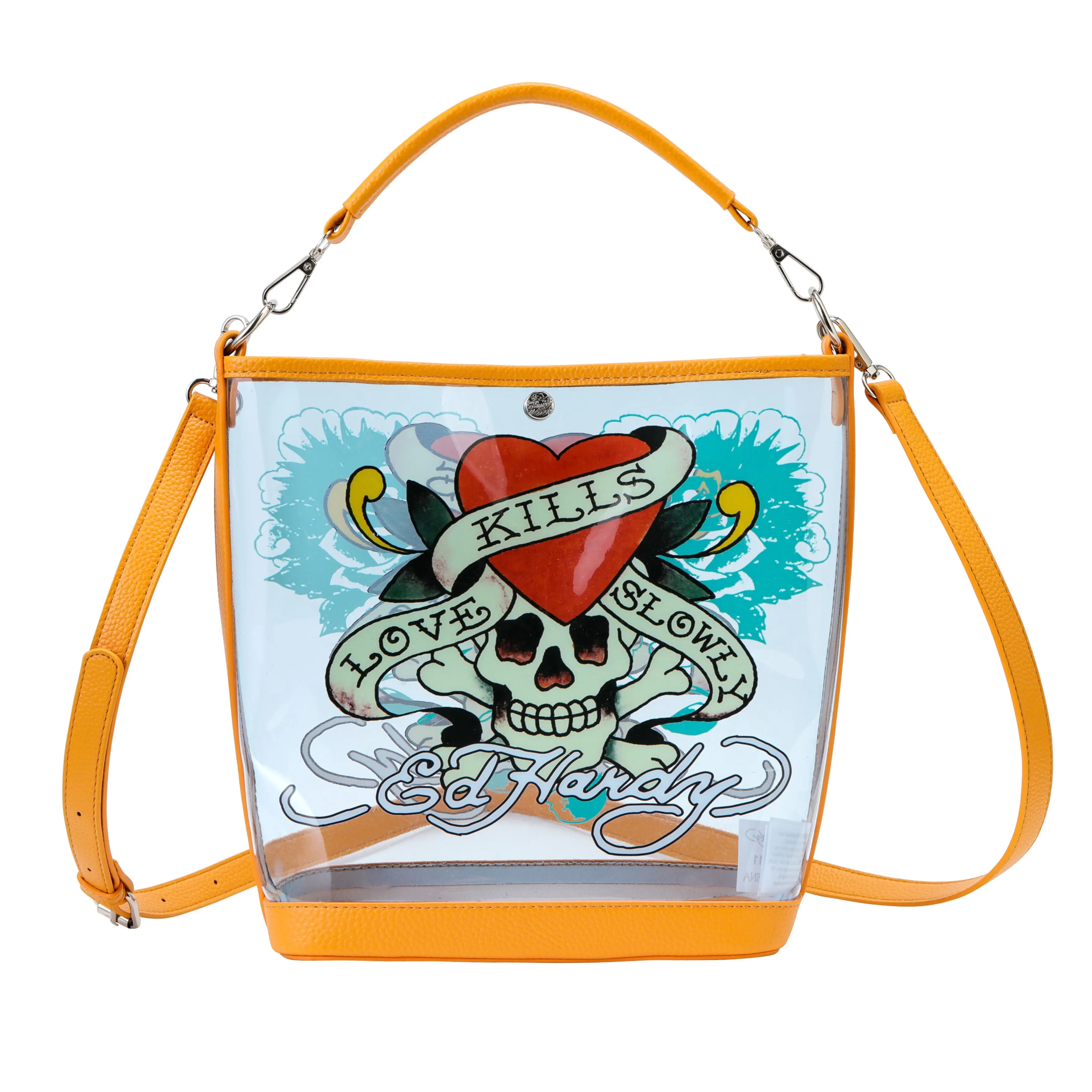Ed Hardy Clear Bucket Bag - TikTok Shop