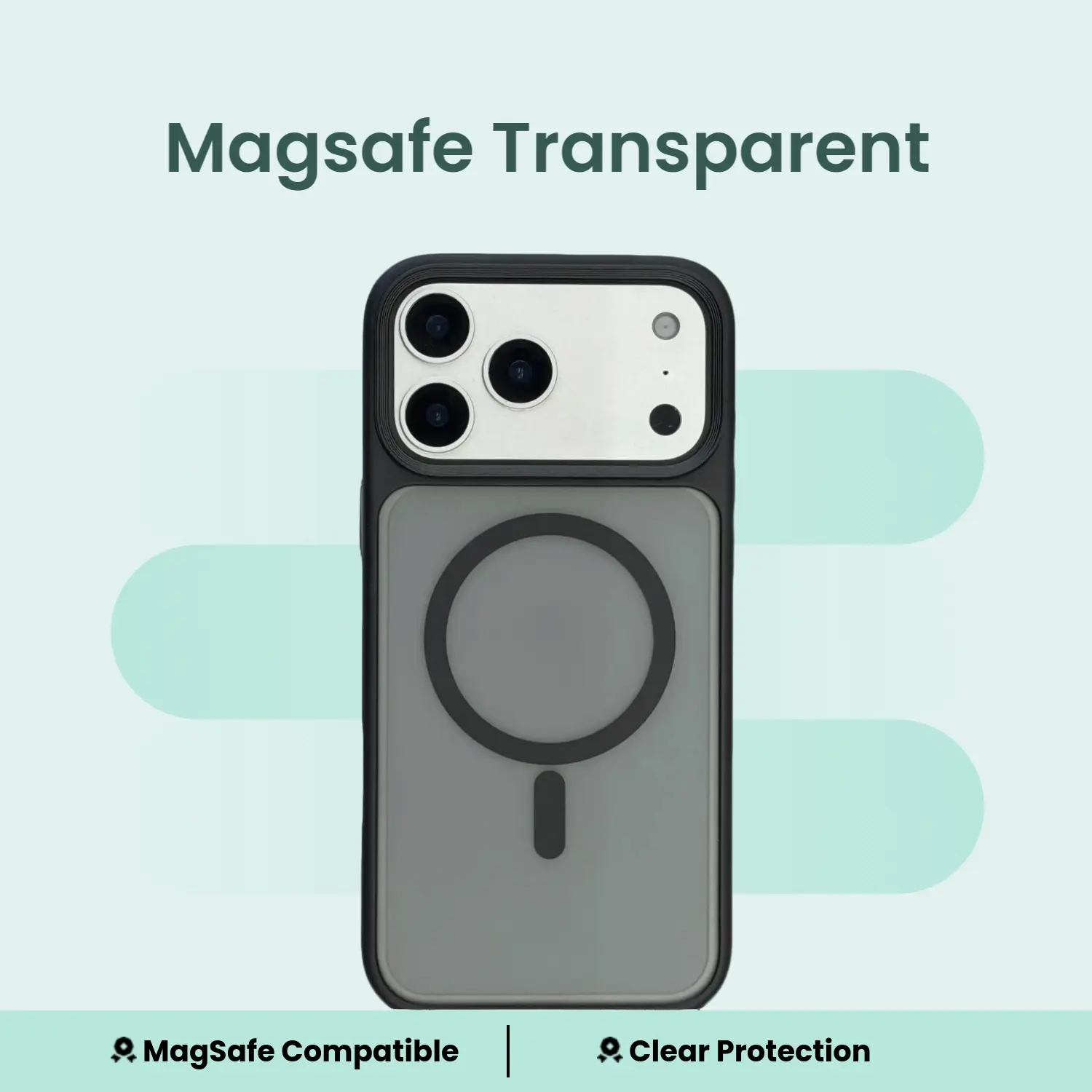 Smartphone Magsafe Transparent Case Smartphone Magsafe Transparent Case