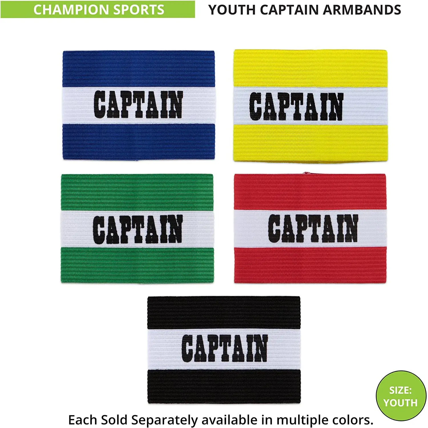 Champion Sports - Elastic Captain Arm Band