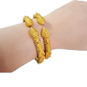 Nepali Traditional Gold Plated Bungey Baala for Women Handcrafted Ethnic Jewelry