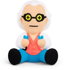 Handmade by Robots - Back to the Future - Dr. Emmett Brown with Jumper Cables #149 (Limited Edition Blacklight)  [COLLECTIBLES] Ltd Ed, Vinyl Figure, Collectible