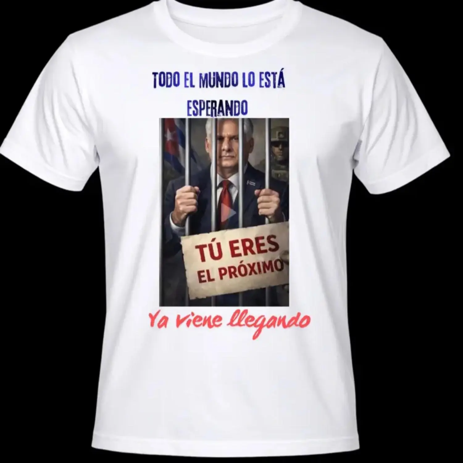 Upcoming Diaz Canel Short Sleeve Crewneck T Shirt