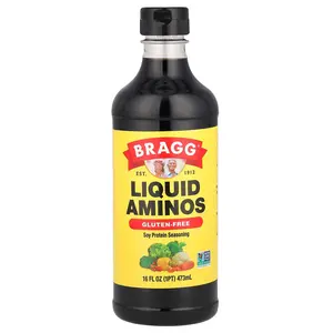 Bragg Liquid Aminos, Soy Protein Seasoning, 16 fl oz (473 ml)