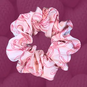Satin Bow Scrunchie
