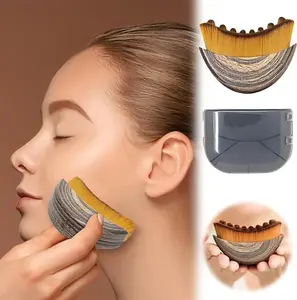 For Jawline & Chin Sculpting Dry Brushing Massager Facial Fatigue Relief Ergonomically Designed to Fit The Skin Precisely Beauty Roller Daily