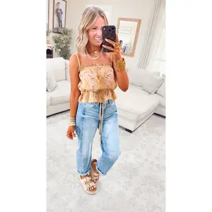 Stetson Barrel Cuffed Jeans