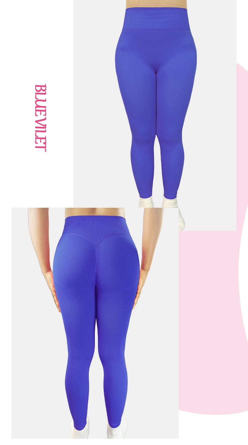 SUOVADUN CK8003 Women's High-Waist Seamless Yoga Leggings Quick Dry Stretchy Activewear Pants for Fitness Workout Casual Attire Soft Breathable Moisture Wicking Hip Lift Athleisure Y-Shaped Tummy-Control Slim Legs