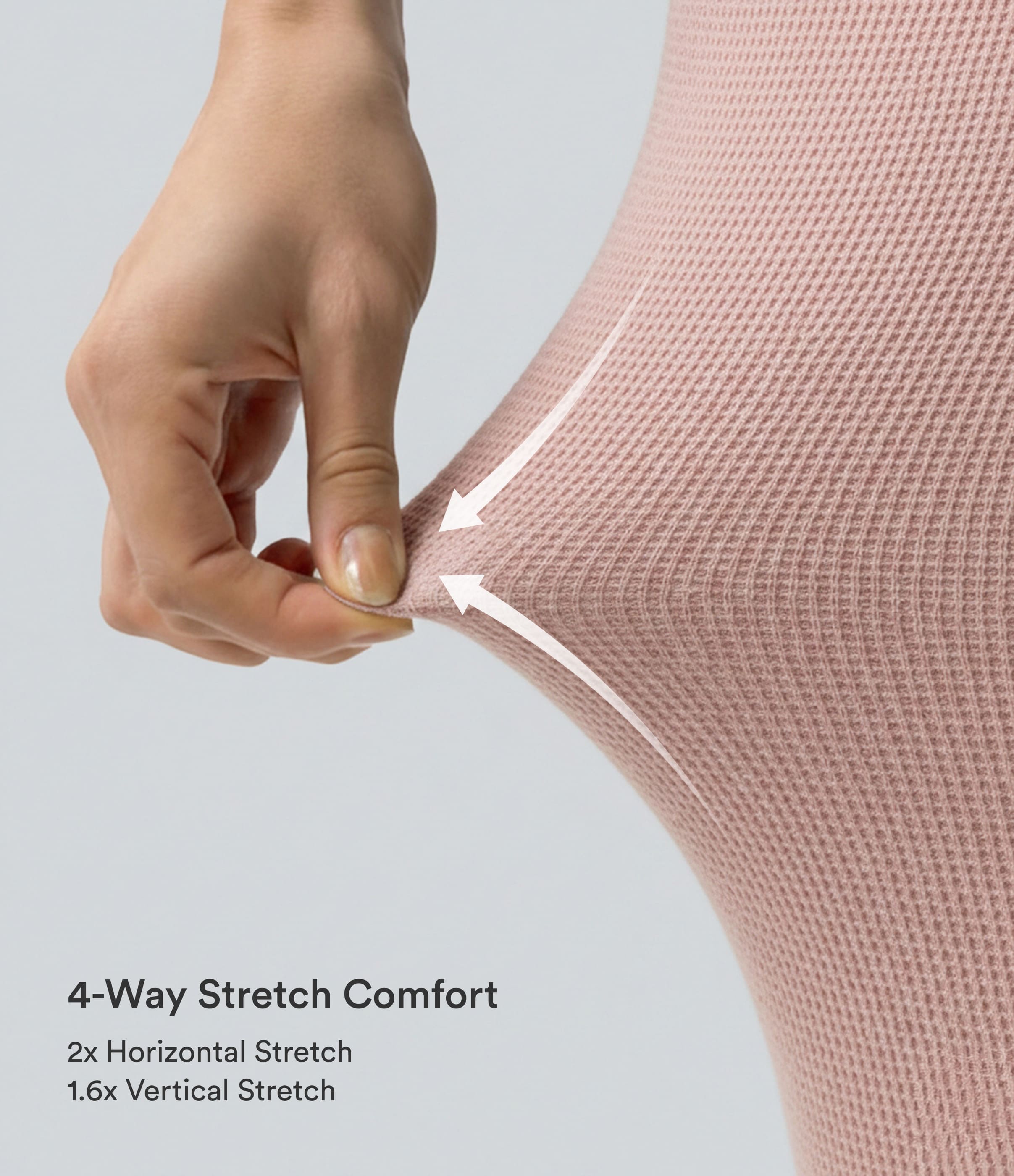 Four-Way Stretch Wide-Leg Trousers