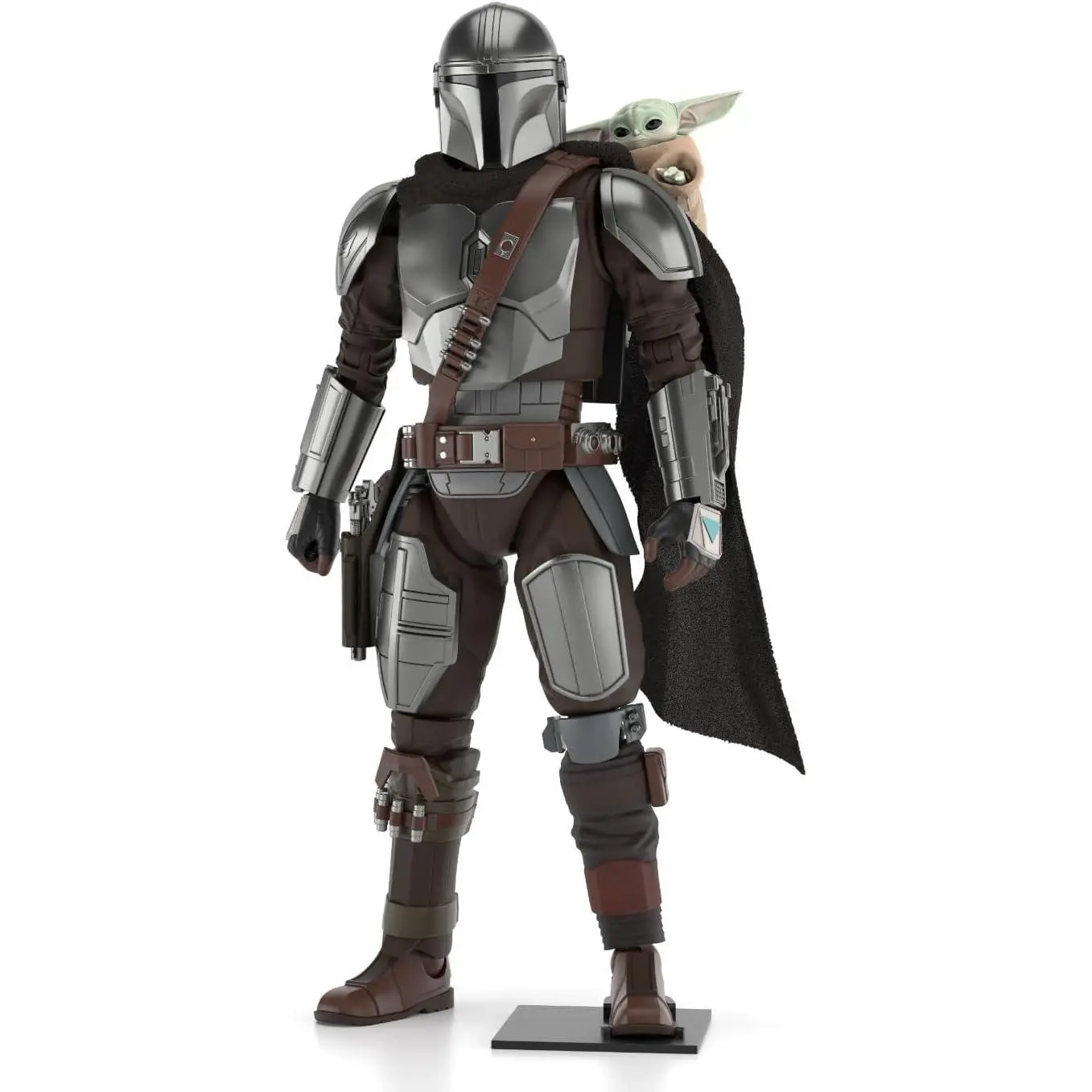 Bandai Hobby Star Wars The Mandalorian & Grogu 1/12 Scale Figure Model Kit