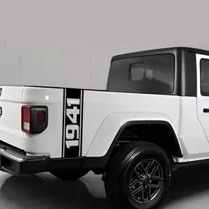 Truck Bed Side 1941 Stripe Graphic Vinyl Decorative Stickers Pickup Decal for Jeep Gladiator JT 2018+