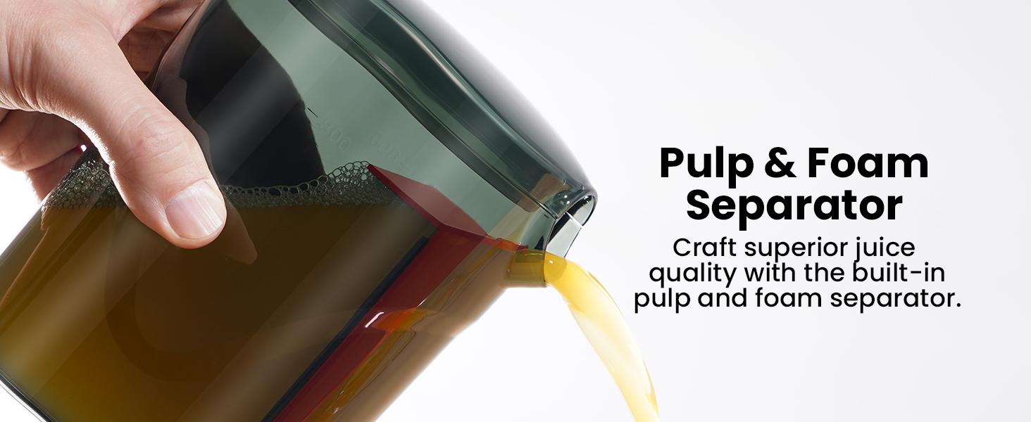 GDOR 800W Juicer Machines, Extra Large 3 Inch Feed Chute Juicer for Whole Fruits and Vegs, Centrifugal Juice Maker with High Juice Yield, Easy to Clean with Brush, 2 Speeds, BPA-Free, Silver