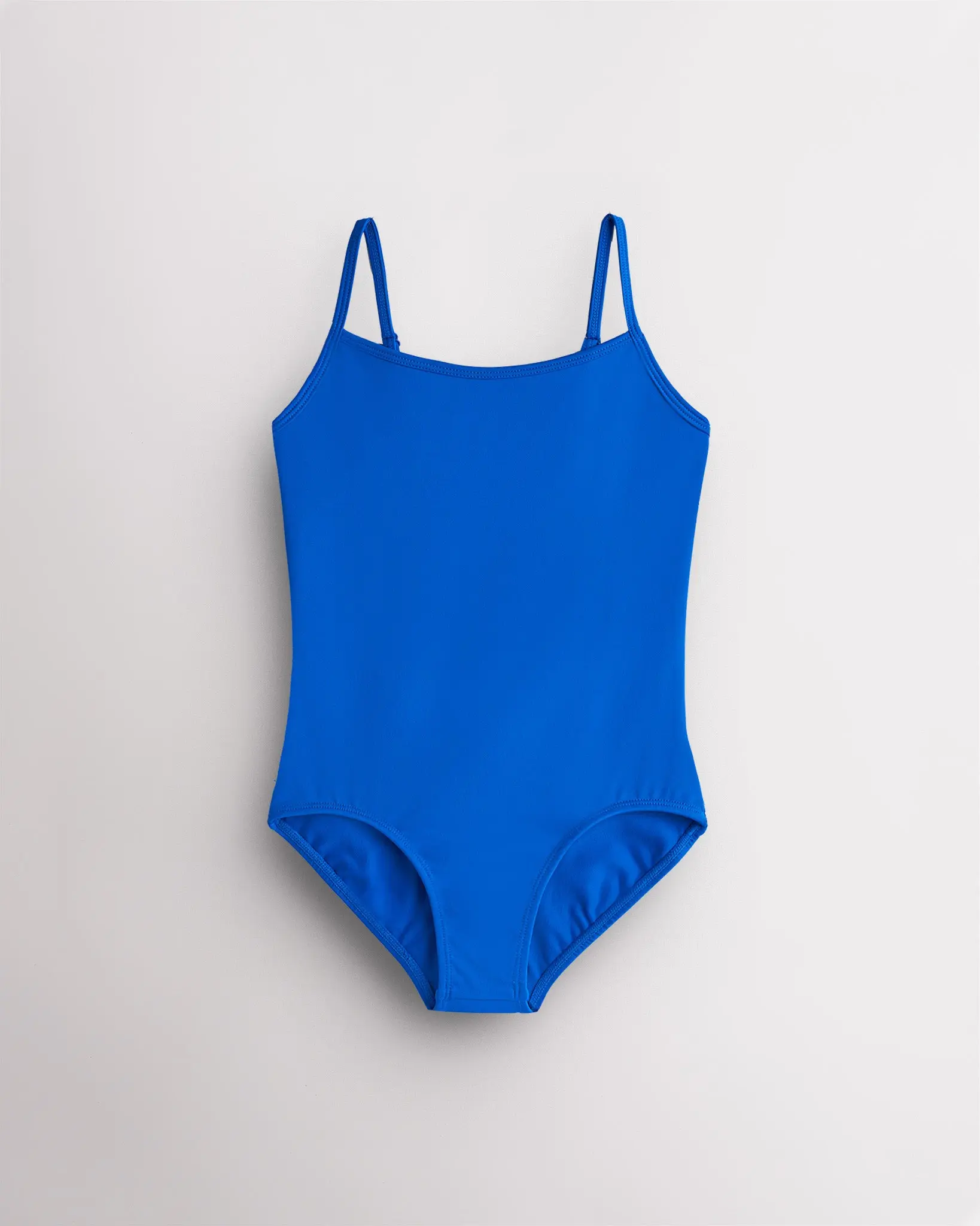 Girls' Performance Camisole Ballet Leotard with Adjustable Straps, Leg Line Cut, Secure Fit for Ballet Studio