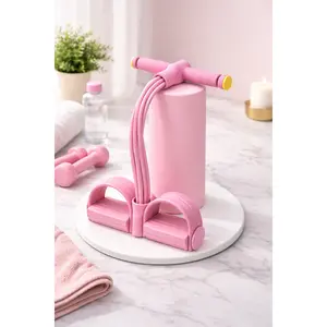 Multifunction Pedal Resistance Trainer with 6 Tubes – Stronger Resistance for Effective Training