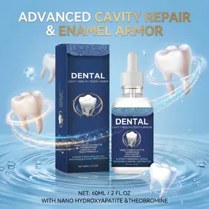 Enamel Repair Dental Serum - Sensitivity Relief Oral Care Liquid with Panthenol & Sodium PCA for Antibacterial Teeth Strengthening 60ml