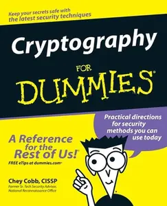 USED-Cryptography for Dummies by Cobb, Chey (Paperback)