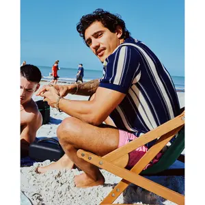 MENS CLIFF KNIT ZIP POLO - MT0100210