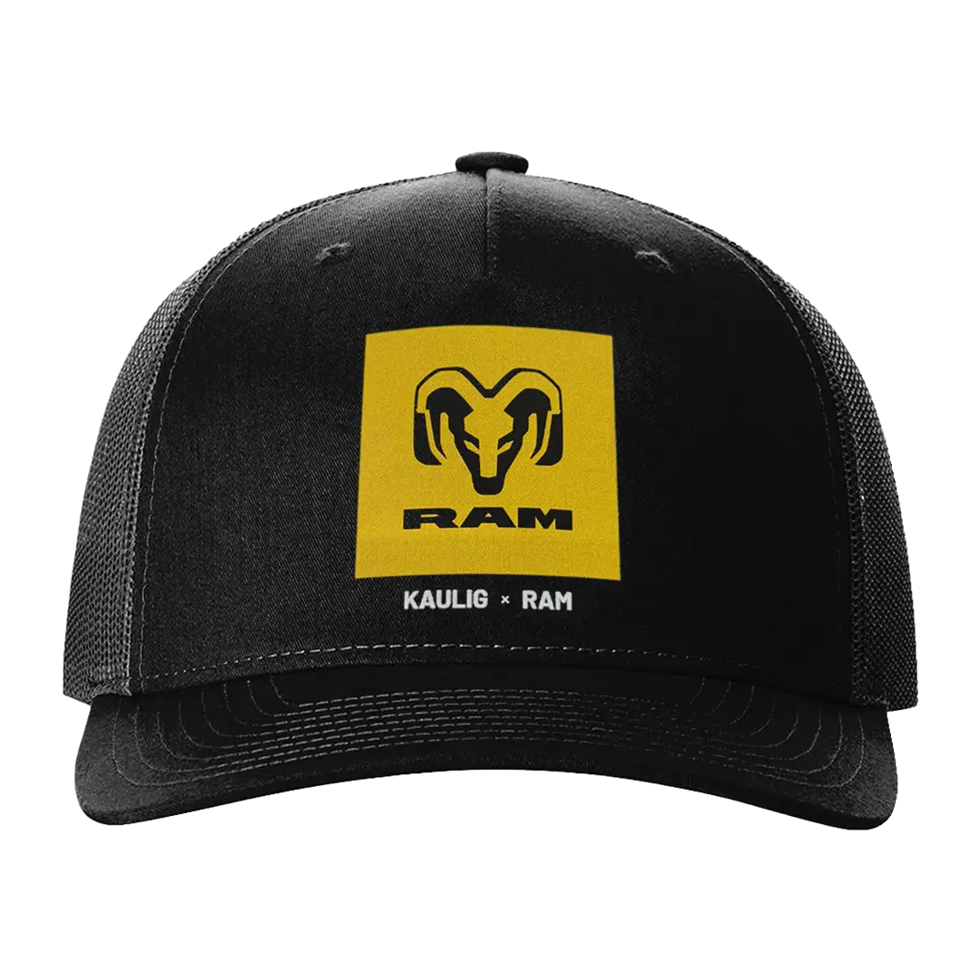 Kaulig Racing x Ram - Square Logo Trucker Hat