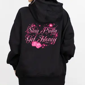 Stay and Money Chicano Clothes Chicana Style Valentine Day Gift Unisex Hoodie Medium Heavy Sweatshirt T Shirt for Men & Women Full Size S-5XL 3101