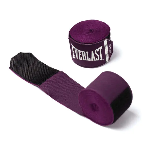 Elite Boxing Hand Wraps, 180in Purple Boxing Equipment for Boxing & Martial Arts Training, Hand Wraps Boxing
