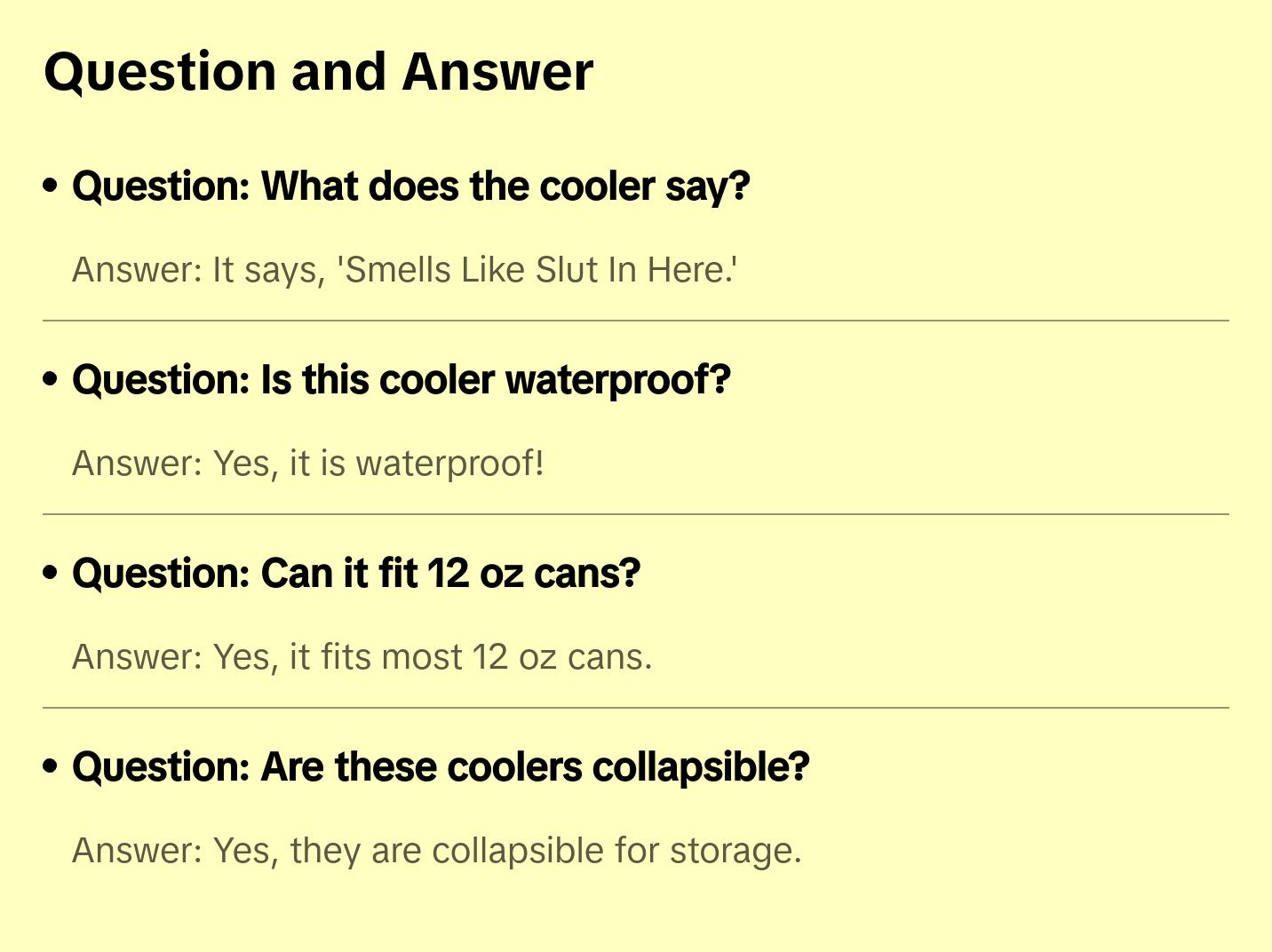 Funny Can Cooler, Smells Like Slut In Here, Hilarious Gag Gift, Funny Drinking Gift, Beer Coolies, Party Favors, Drinkware Accessories Printed Water Proof