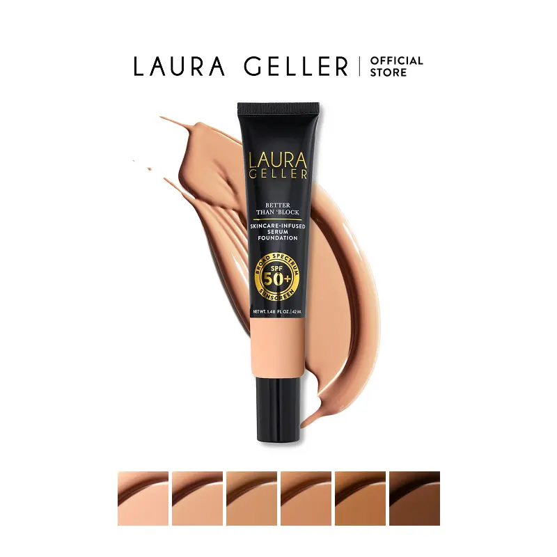Laura Geller Better Than ‘Block Skincare-Infused Serum Foundation with  Broad Spectrum SPF 50