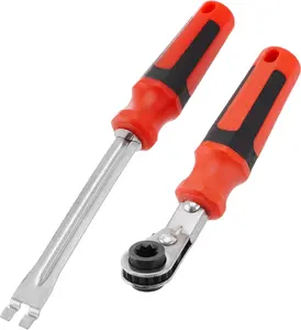 Slack Adjuster Tool Set – 5/16' Double Square Reversible Ratcheting Wrench, Reversible Mechanism for Easy Adjustments – Durable, Precision Slack Adjuster for Trucks, Trailers, and More