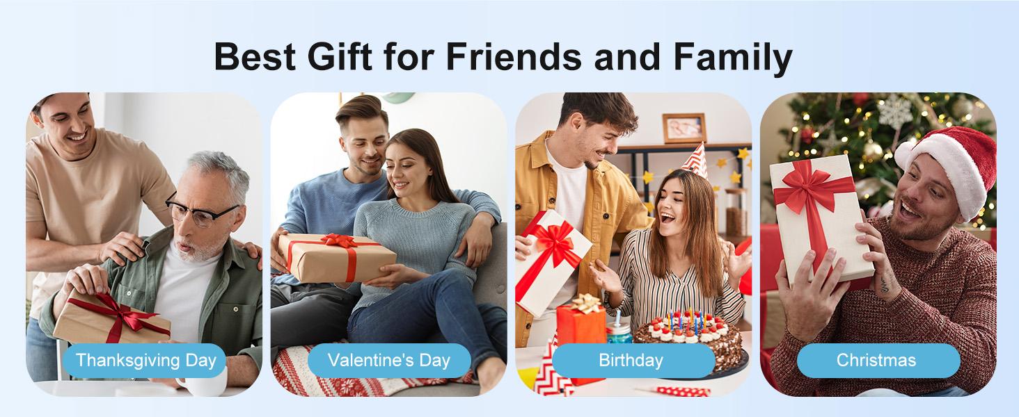 CROWNFUL Mini Fridge, 4 Liter/6 Can Portable Cooler and Warmer Personal Refrigerator for Skin Care, Cosmetics, Beverage, Food,Great for Bedroom, Office, Car, Dorm, ETL Listed (White)