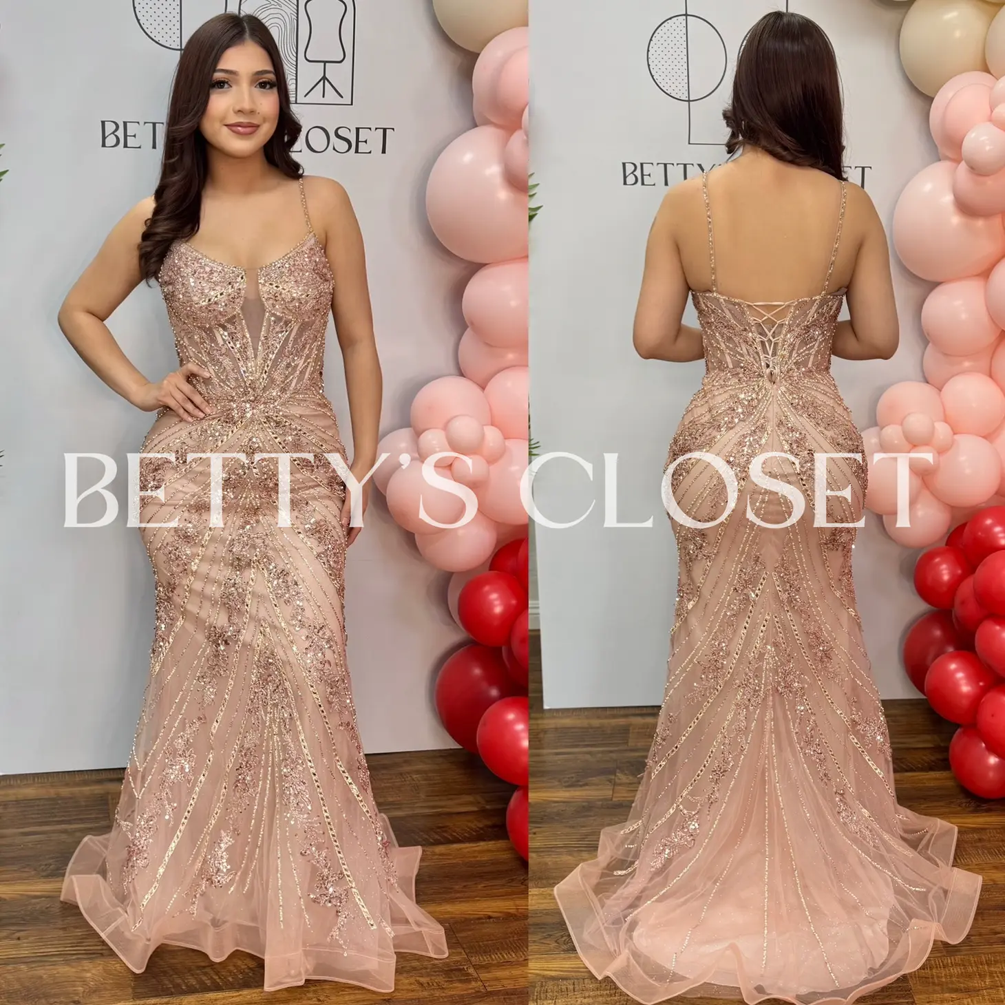 Lizbeth Embellished Gown