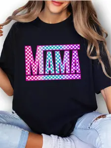 Checkered Mama ~ Unisex Apparel Printed In The USA! 0710D 818