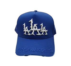 RUDE AWAKENINGS BLUE THORNS LALALA MENS SNAPBACK HAT ONLY! RDLATHORNS BLUE