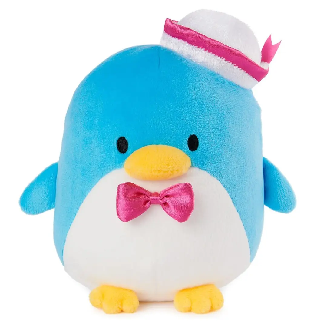 GUND Sanrio Tuxedo Sam 6-in Soft Stuffed Doll - Cute Stuffed Animal, Soft Huggable Unisex Kids Plush Toy, Cute Collectibles with Kawaii Aesthetic, Plushie Love, Kids Favorites